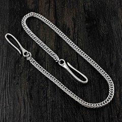 SOLID STAINLESS STEEL Mens BIKER WALLET CHAIN LONG PANTS CHAIN Jeans Chain Jean Chain FOR Women MEN - iwalletsmen