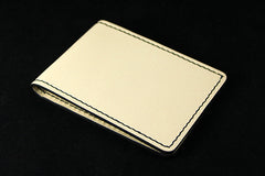 Handmade Leather License Wallet Mens Card billfold Wallet Cool Leather Wallet Slim Wallet for Men