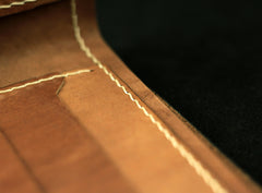 Handmade Leather Tooled Assassins Creed Mens billfold Wallet Cool Leather Wallet Slim Wallet for Men