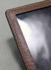 Handmade Leather Tooled Walking Dead License Wallet Mens Card billfold Wallet Cool Leather Wallet Slim Wallet for Men