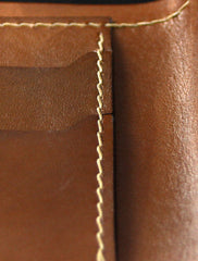 Handmade Leather Tooled Metallica Mens billfold Wallet Cool Leather Wallet Slim Wallet for Men