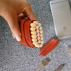 Cool Leather Mens 20pcs Cigarette Holder Case Vintage Custom Cigarette Case for Men - iwalletsmen