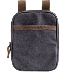 Canvas Belt Pouch Mens Waist Bag Hip Pack Belt Bag Fanny Pack Bumbag for Men - iwalletsmen