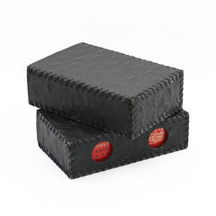 Handmade Black Leather Cigarette Holder Mens Cool Cigarette Holder Case for Men - iwalletsmen