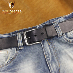 Genuine Leather Mens Leather Men Brown Black Belt for Men Cool Leather Belt