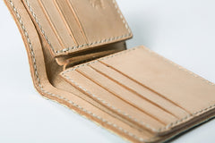 White Handmade Leather Bifold Mens Snakeskin billfold Wallet Bifold Small Wallet For Men - iwalletsmen