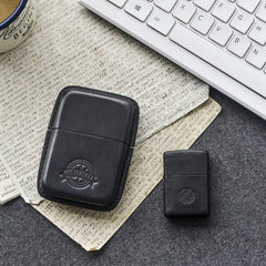 Cool Green Leather Mens 14pcs Cigarette Holder Case Cool Custom Cigarette Case for Men - iwalletsmen