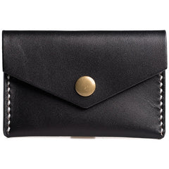 Handmade Leather Mens Cool billfold Wallet Card Holder Small Card Slim Wallets for Men - iwalletsmen