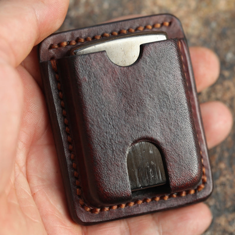 Zippo Lighter Sleeve – CASE Leatherworks