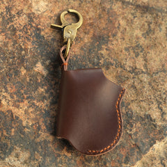Cool Mens Leather Zippo Lighter Case Zippo lighter Holder with clip - iwalletsmen