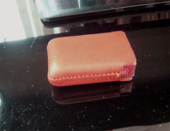 Handmade Brown Leather Mens Cigarette Case Cigarette Holder Case for Men - iwalletsmen