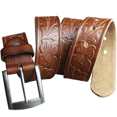 Handmade Genuine Leather Mens Leather Men Brown Black Belt for Men Cool Leather Belt