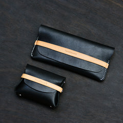 Cool Stylish Leather Mens Wallet Small Card Holder Long Wallet Coin Wallet for Men - iwalletsmen