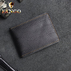 Mens Wallet With ID Window Leather Bifold Wallet With ID Window Slim Wallet With ID Window 