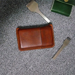 Cool Leather Mens 10pcs Cigarette Holder Case Vintage Custom Cigarette Case for Men - iwalletsmen