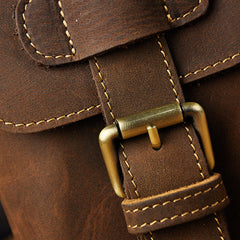 Leather Belt Pouch Mens Small Cases Waist Bag Hip Pack Belt Bag Fanny Pack Bumbag for Men