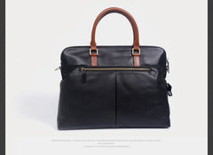 Genuine Leather Mens Cool Messenger Bag Briefcase Chest Bag Bike Bag Cycling Bag for men