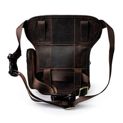 Leather Belt Pouch Mens Small Cases Waist Bag Hip Pack Belt Bag Fanny Pack Bumbag for Men