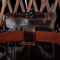 Leather Belt Pouch Mens Small Cases Waist Bag Hip Pack Belt Bag Fanny Pack Bumbag for Men