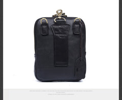 Leather Belt Pouch Mens Small Cases Waist Bag Hip Pack Belt Bag Fanny Pack Bumbag for Men