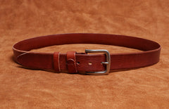 Genuine Leather Mens Leather Men Brown Black Belt for Men Cool Leather Belt
