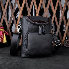 Leather Belt Pouch Mens Small Cases Waist Bag Hip Pack Belt Bag Fanny Pack Bumbag for Men