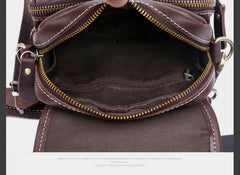 Leather Belt Pouch Mens Small Cases Waist Bag Hip Pack Belt Bag Fanny Pack Bumbag for Men