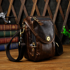 Leather Belt Pouch Mens Small Cases Waist Bag Hip Pack Belt Bag Fanny Pack Bumbag for Men