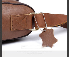 Genuine Leather Mens Messenger Bag Cool Weekender Bag Travel Bag Duffle Bags Overnight Bag Holdall Bag for men