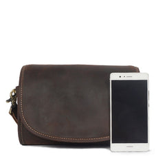 Cool Leather Mens Chest Bag Sling Bag Sling Crossbody Bag Sling Travel Bag For Men - iwalletsmen