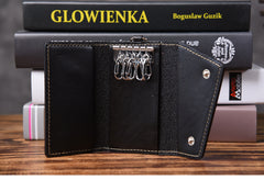 Handmade Leather Mens Cool Key Wallet Car Key Holder Car Key Case for Men - iwalletsmen