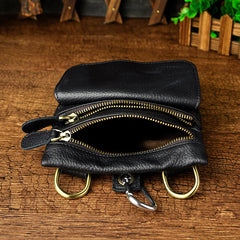 Leather Belt Pouch Mens Small Cases Waist Bag Hip Pack Belt Bag Fanny Pack Bumbag for Men