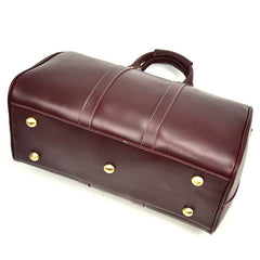 Genuine Leather Mens Cool Weekender Bag Travel Bag Duffle Bags Overnight Bag Holdall Bag for men