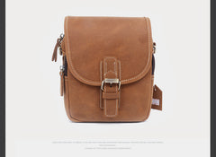 Leather Belt Pouch Mens Small Cases Waist Bag Hip Pack Belt Bag Fanny Pack Bumbag for Men