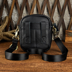 Leather Belt Pouch Mens Small Cases Waist Bag Hip Pack Belt Bag Fanny Pack Bumbag for Men