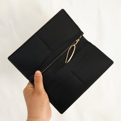 [On Sale] Handmade Vintage Mens Snake Skin Long Wallets Bifold Long Wallet for Men - iwalletsmen