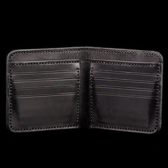 Handmade Leather Fine Horse Tooled Mens billfold Wallet Cool Leather Wallet Slim Wallet for Men