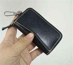 Handmade Mens Leather Biker Key Wallets Cool Small Key Wallet Key Holders - iwalletsmen