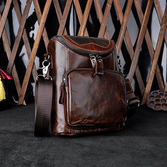 Leather Belt Pouch Mens Small Cases Waist Bag Hip Pack Belt Bag Fanny Pack Bumbag for Men