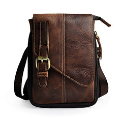 Leather Belt Pouch Mens Small Cases Waist Bag Hip Pack Belt Bag Fanny Pack Bumbag for Men