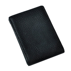 Handmade Leather Mens Cool Slim Leather Wallet Card Wallet Holders Men Small Wallets Bifold for Men