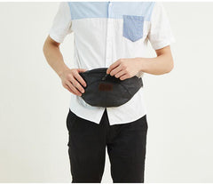 LEATHER MENS FANNY PACK FOR MEN BUMBAG Vintage WAIST BAGs - iwalletsmen