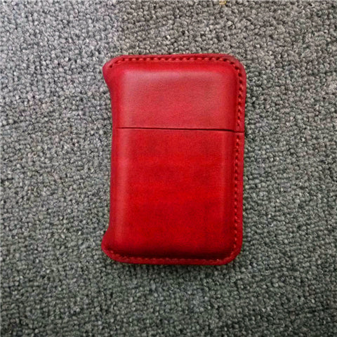 Cool Leather Mens 10pcs Cigarette Holder Case Vintage Custom Cigarette Case for Men - iwalletsmen