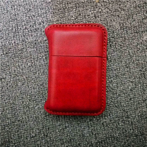 Cool Leather Mens 5pcs Cigarette Holder Case Vintage Custom Cigarette Case for Men - iwalletsmen