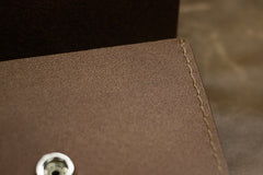 Handmade Leather Mens Cool billfold Wallet Card Holder Small Card Slim Wallets for Men