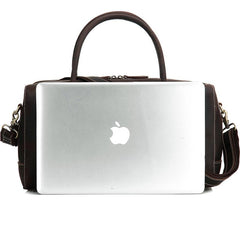 Leather Mens Weekender Bag Duffle Bag Overnight Bag Travel Bag - iwalletsmen