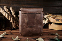 Leather Belt Pouch Mens Small Cases Waist Bag Hip Pack Belt Bag Fanny Pack Bumbag for Men