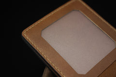 Handmade Leather Tooled Predator Mens billfold Wallet Cool Leather Wallet Slim Wallet for Men