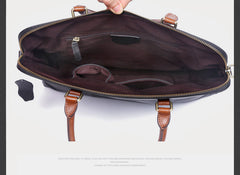 Genuine Leather Mens Cool Messenger Bag Briefcase Chest Bag Bike Bag Cycling Bag for men