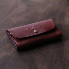Handmade Wooden Leather Mens 7pcs Cigarette Case Cool Custom Cigarette Holder for Men - iwalletsmen